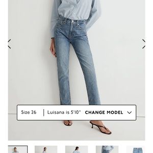 Madewell the perfect vintage Jean